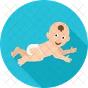 Baby crawling  Icon