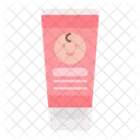 Cream Baby Diaper Icon