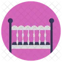 Baby Crib Bed Icon