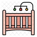 Baby Bed Crib Baby Icon