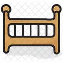 Baby Crib Baby Bed Cot Icon