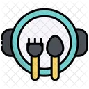 Baby Cutlery Fork Spoon Icon