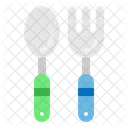 Baby Cutlery Kid And Baby Childhood Icon