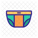 Diaper Absorbent Adult Icon