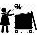 Baby Dumping Baby Dump Icon