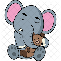 Free Free 145 Elephant Laying Down Svg SVG PNG EPS DXF File