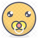 Baby Face Emotion Icon