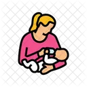 Baby Feeding Child Icon