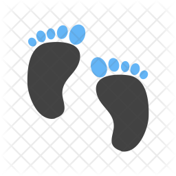 Download Free Baby Feet Flat Icon Available In Svg Png Eps Ai Icon Fonts