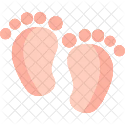 Baby feet  Icon
