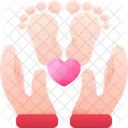 Baby feet  Icon