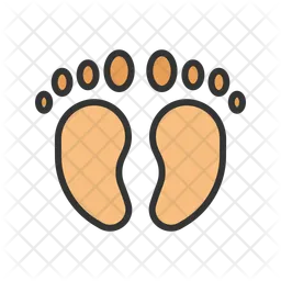 - baby feet  Icon