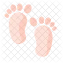 Baby Foot Foot Print Baby Icon