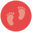 Baby Footprint Feet Icon