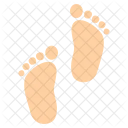 Baby Footprints  Icon