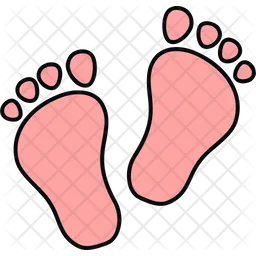 Baby Footptrints  Icon