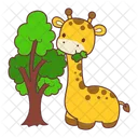 Tier Giraffe Tierwelt Icon