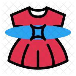 Baby Girl Dress  Icon