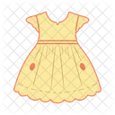 Baby Girl Dress Icon