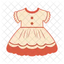 Baby Girl Dress Icon