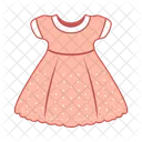 Baby Girl Dress Icon