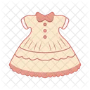 Baby Girl Dress Icon