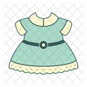 Baby Girl Dress Icon