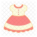 Baby Girl Dress Icon