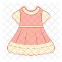 Baby Girl Dress Icon