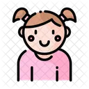 Baby Girl Girl Cute Icon