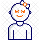 Baby girl  Icon