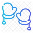 Baby Gloves Hand Clothing Icon