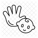 Baby Handprint  Icon