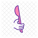 Grasp Hold Spoon Icon