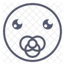 Baby Face Emotion Icon
