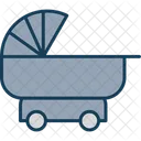 Baby Buggy Carriage Icon