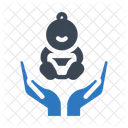 Baby Care Hand Icon