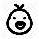 Kind Baby Brustwarze Symbol