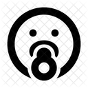 Baby Mit Brustwarze Symbol