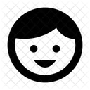 Baby Boy Face Icon