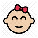 Baby Face Child Icon