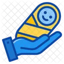 Baby Children Pregnancy Insurance Protection Coverage Icon
