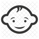 Baby Child Face Icon