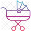 Baby Buggy Carriage Icon