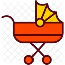 Baby Buggy Carriage Icon