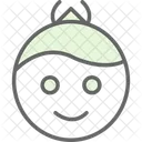 Baby Child Female Icon