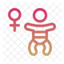 Female M Woman 아이콘