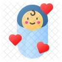 Baby Newborn Neonate Icon