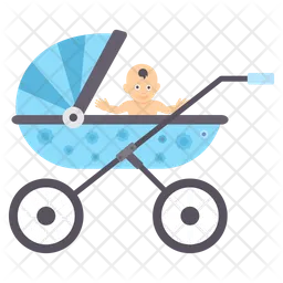 Baby In Crib  Icon