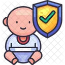 Baby Insurance Baby Kid Icon